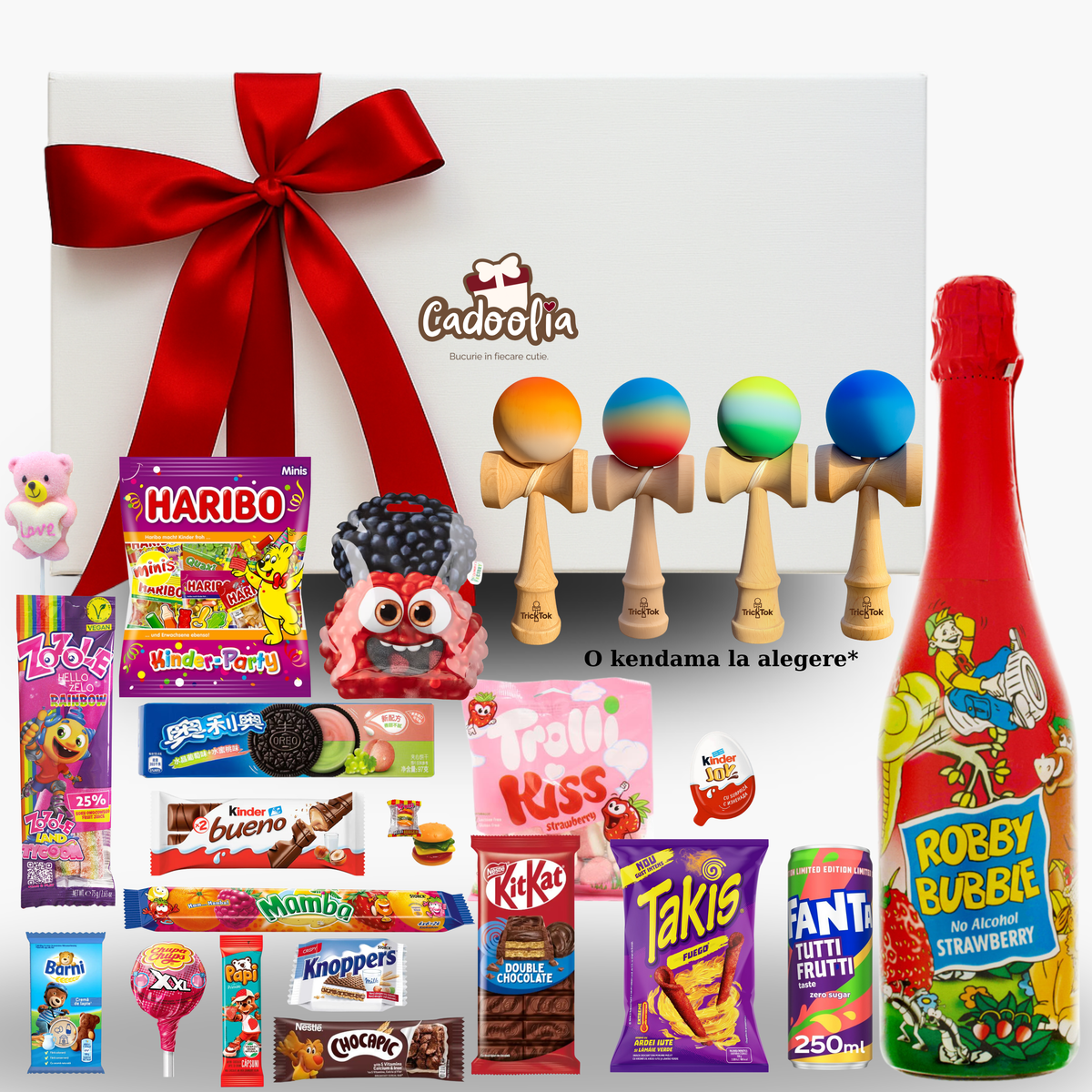 Cutia cu dulciuri și Kendama!