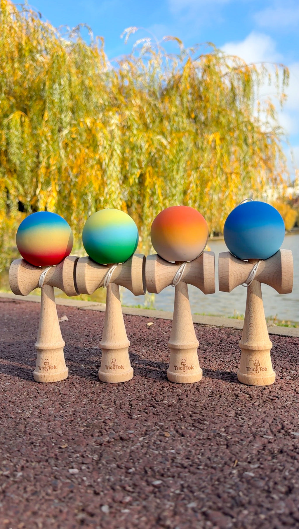 Kendama TrickTok — Aqua Drift